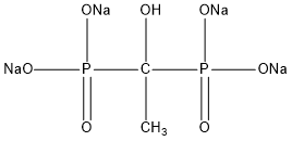 Tetra sodium of 1-Hydroxy Ethylidene-1,1-Diphosphonic Acid (HEDP•Na4)